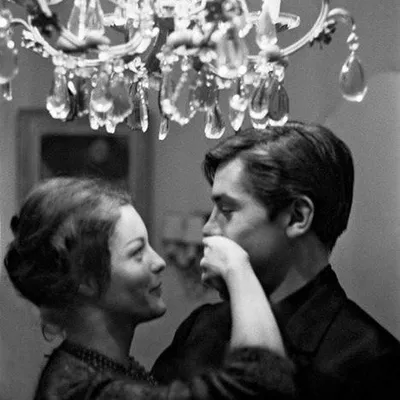 Romy Schneider & Alain Delon profile