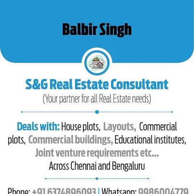 RealEstate Consultant Chennai profile