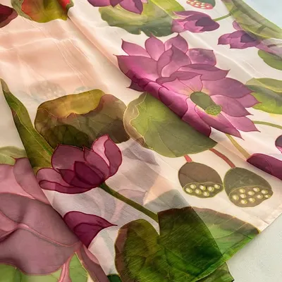 Tia Handpainted silks profile
