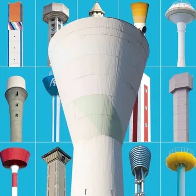 Top of water tower profile