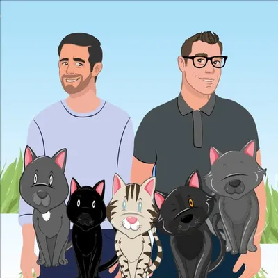 Two Pawsome Cat Dads profile