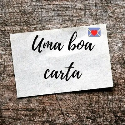 Uma Boa Carta ๐ง๐ก๐ง profile