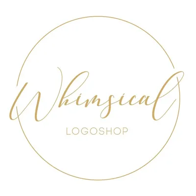 whimsical logo shop branding profile