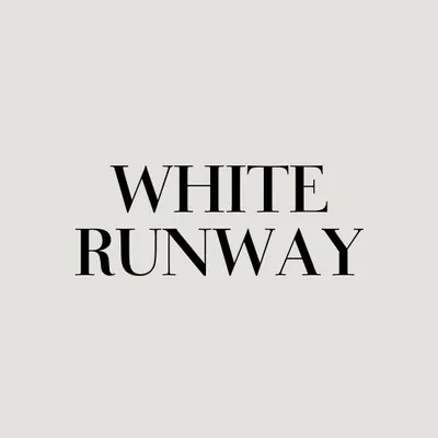 White Runway profile