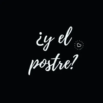 ¿Y el postre? Pasteles y postres profile