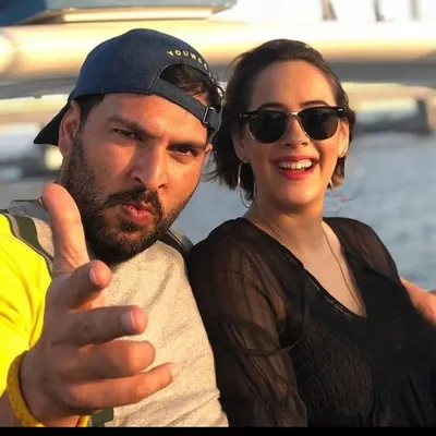 Yuvraj Singh and Hazel Keech profile